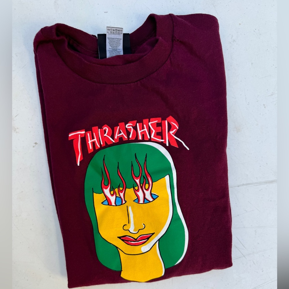 Thrasher Mag Men's S/S T-Shirt Talk Shhh by Gonz Skate T-Shirt